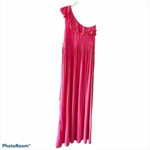 Five Loaves Two Fish Maxi Dress, one-shoulder, girls size 12